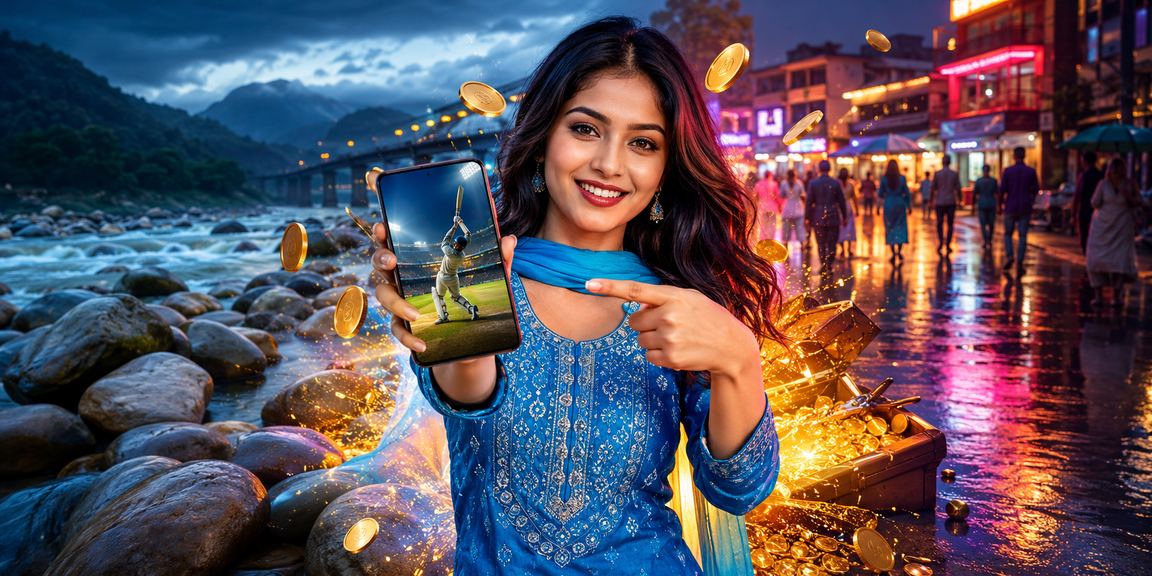 সিলেটে সালোয়ার কামিজ পরা নারী ক্রিকেট বেটিং বিশ্লেষণ দেখছেন মোবাইলে